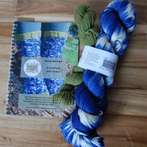 Meri Socks - Knitting pattern and wool pack