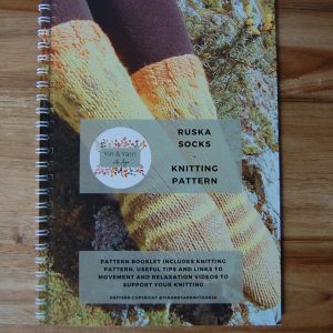 Ruska Socks - Knitting pattern booklet