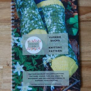 Vuokko Socks - Knitting pattern booklet